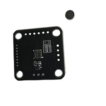 MT6701QT磁编码器磁感应角度测量传感器模块4通讯接口替代AS5600