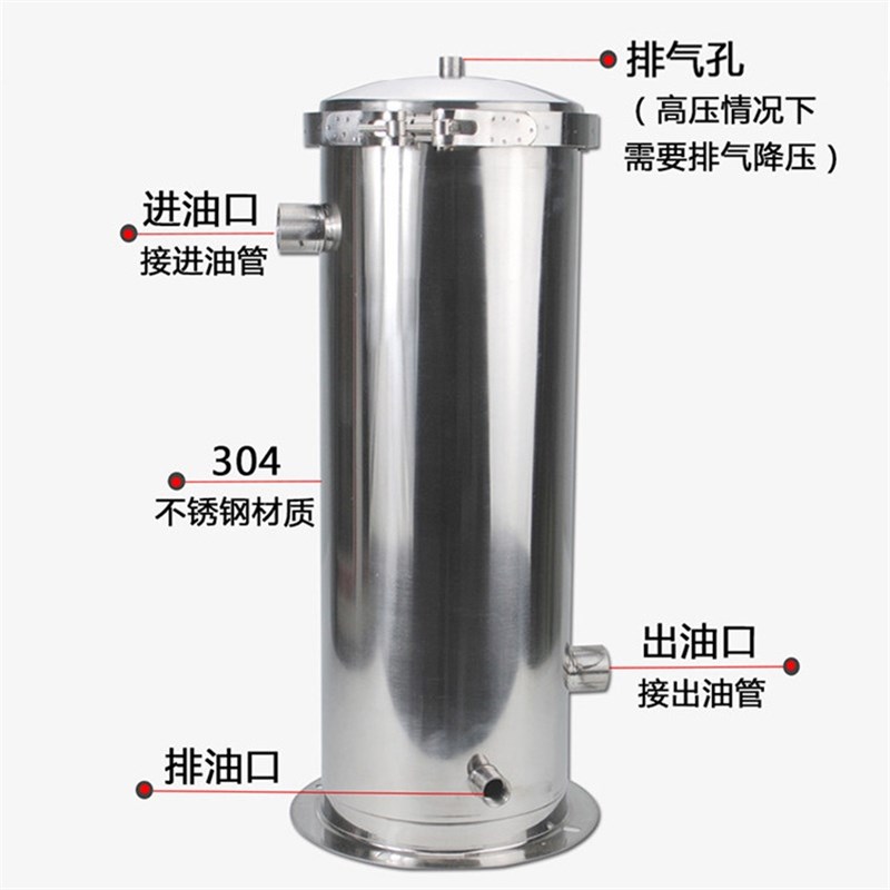 柴油过滤网超细油水分离器总成过滤器中效袋式精密离心滤油机
