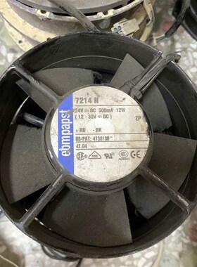 德国ebmpapst7214N/12 17 19 24V 110V 220V 变频器散热风扇17055