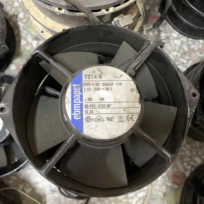 德国ebmpapst7214N/12 17 19 24V 110V 220V 变频器散热风扇17055