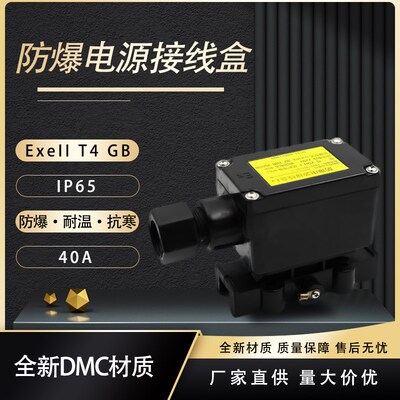 电伴热带防爆电源接线盒220V加热带接线盒ZDJH/ZDH-2全新DMC材质