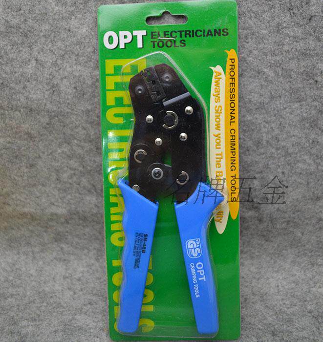 台湾OPT短柄裸插针连续裸端子杜邦端子压线钳SN-01BM/02B/48B 28B