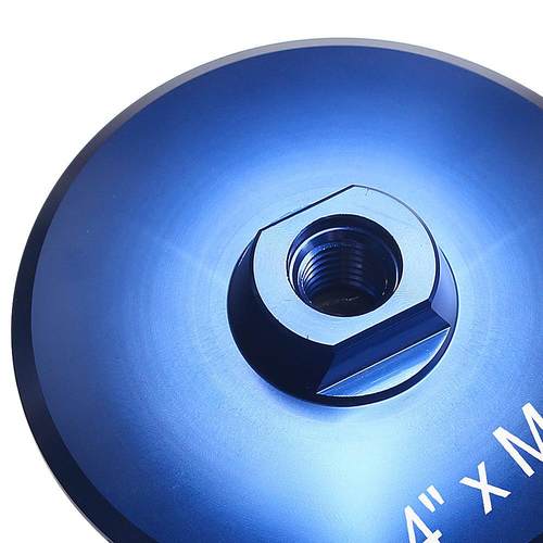 4寸大理石水磨片角磨机吸盘金刚石抛光片粘盘彩色铝接头铝背板带