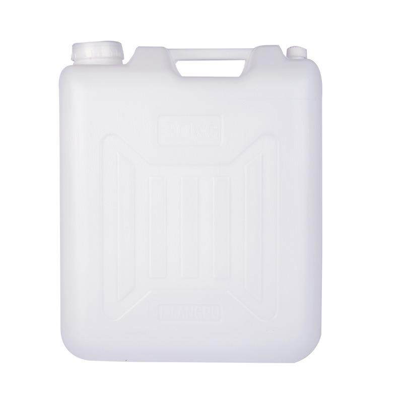 厂家供RQX应油5L手提塑胶桶桶白色手提塑料桶加0厚花生油储酒桶桶