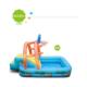 充气海洋球池婴幼儿戏水池儿童滑梯游泳池喷水加厚沙池77307