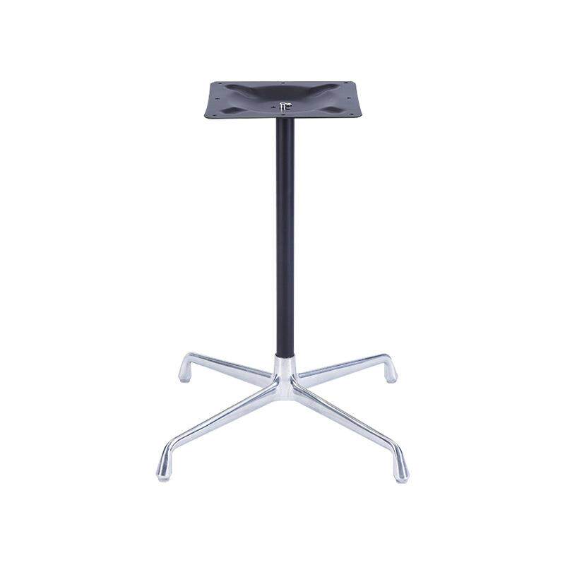 厂家生产铝合金十字桌架户外咖啡厅台架茶几支撑脚展会洽谈桌架