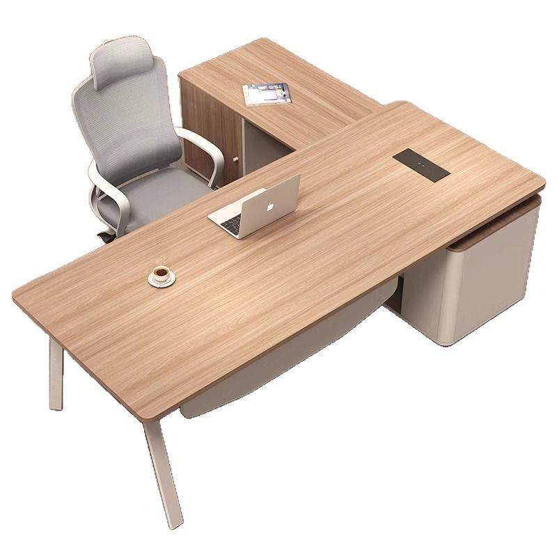 简约现代老板办公桌椅组合单人办公室家具桌子大班台主管桌经理桌