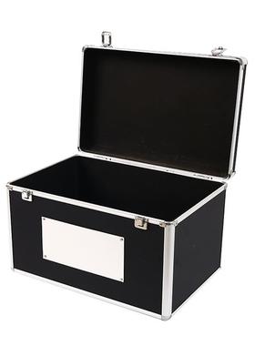 大型灰色麻面装放仪器设备铝合金手提箱拉杆铝箱工具箱收纳箱