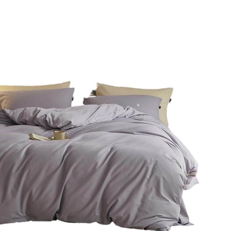 秋冬新款纯棉100支素色磨毛四件套全棉纯色床笠被套床单三件套,床上用品,床品套件/四件套/多件套,淘宝优惠券,粉丝福利购,淘宝优惠卷