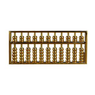 铜算盘实心如意算盘镀金摆件旅游工艺品礼品厂家