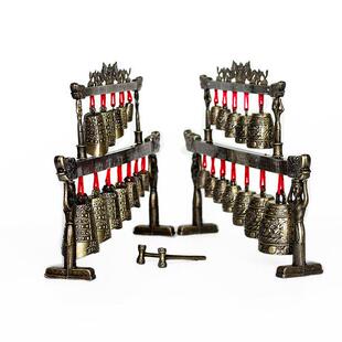 众乐之首曾侯乙编钟仿青铜器复古金属工艺摆件旅游景区货源