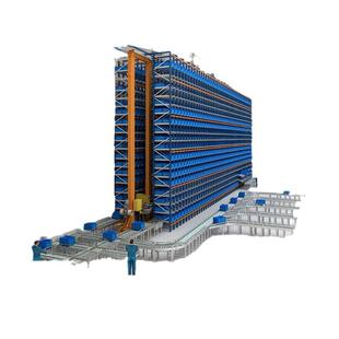 智能仓储货架自动化立体仓库AGV贯通穿梭式高位堆垛机货架工厂家