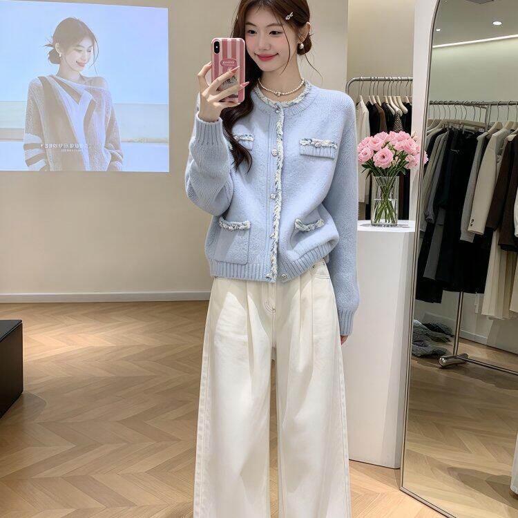 入冬装搭配一整套装女慵懒风