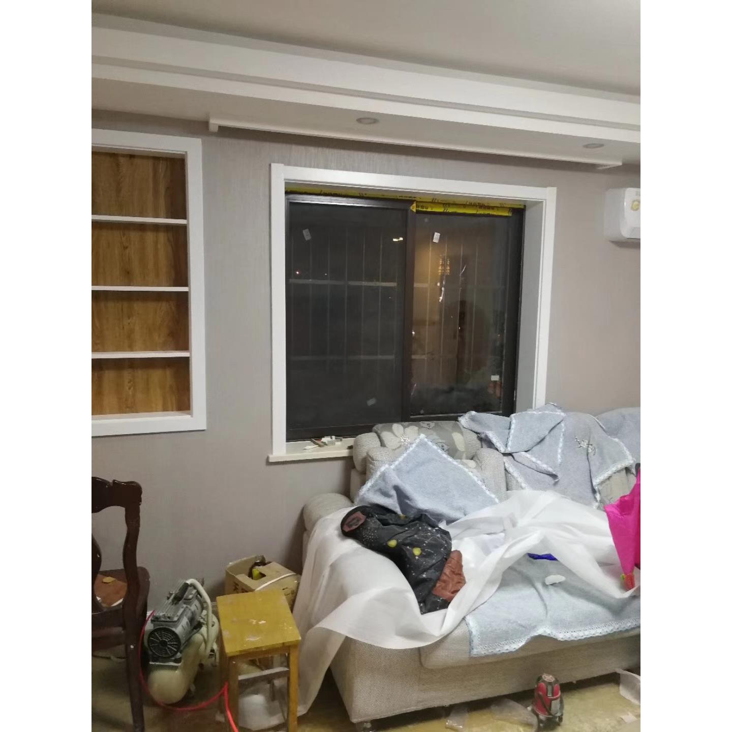 纯实木窗套垭口套阳台套门套烤漆白色实木多层纯实木门套进户套