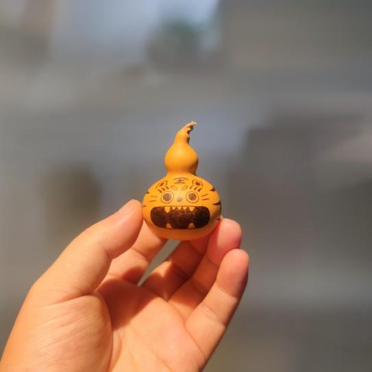 天然葫芦小老虎摆件创意礼品定制车载挂件乔迁新居