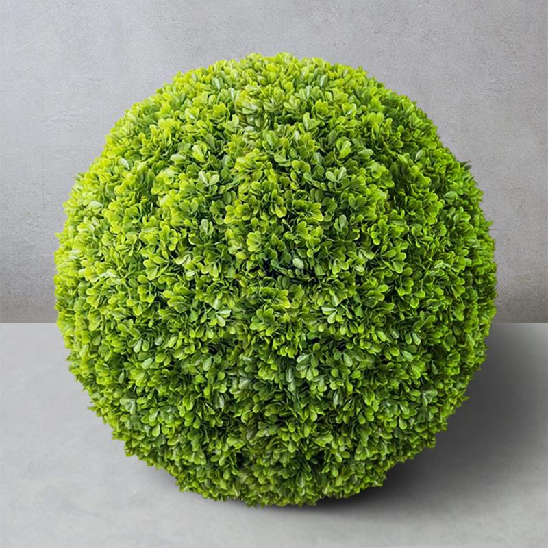 彷真苔藓球九里香黄杨球假绿植花艺软装饰品米兰球家居造景摆放