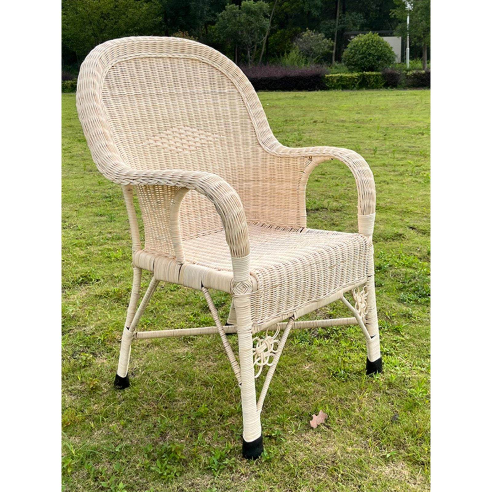 天然植物藤编靠背竹椅老人藤椅老式单人家用阳台客厅休闲真滕腾椅,住宅家具,阳台椅,淘宝优惠券,粉丝福利购,淘宝优惠卷