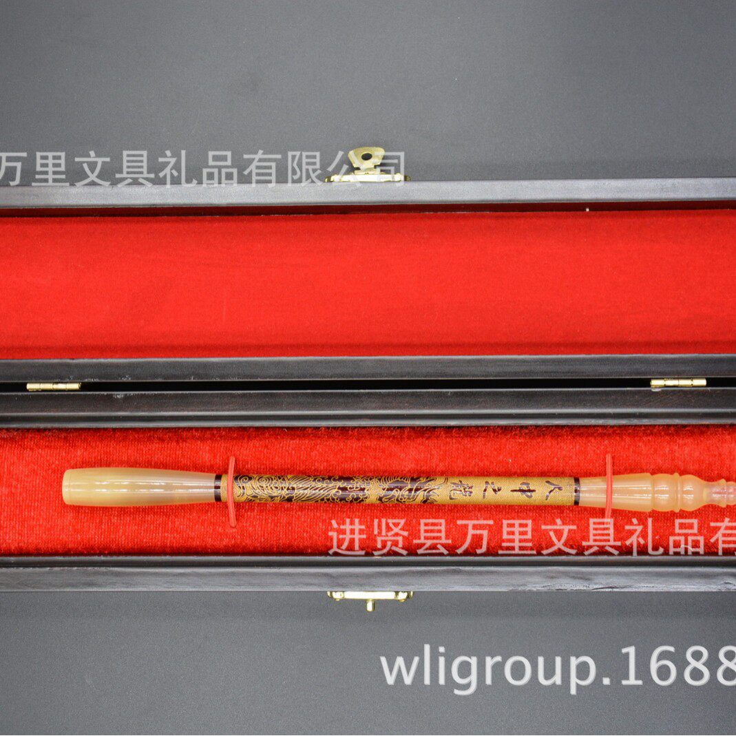 万里集团传统工艺 胎毛笔 胎发笔 胎毛笔盒 胎毛笔杆 胎毛纪念品