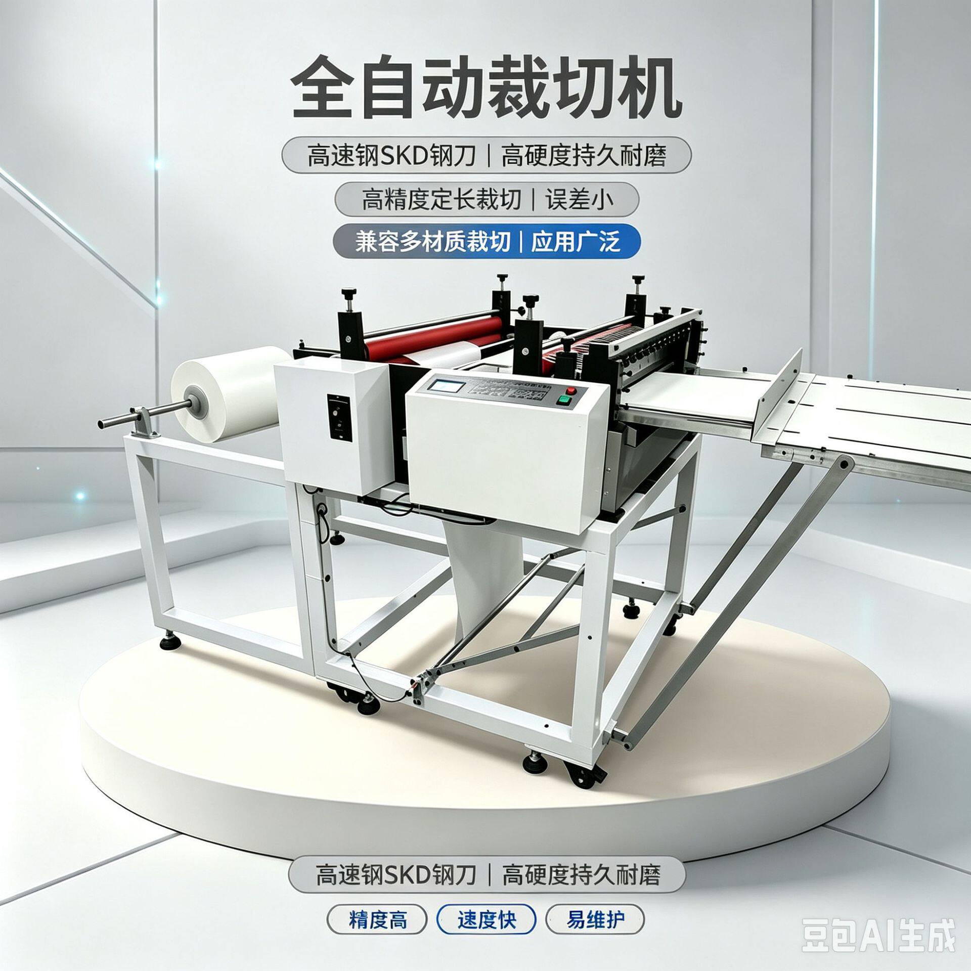 气泡膜全自动裁切机pe膜电脑智能切断机离型膜自动设备切割机机器