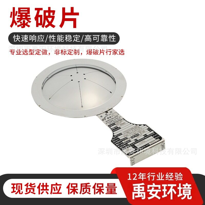 水处理设备钛材RO泄压膜片反渗透防爆膜\DN125 PN2.5不锈钢