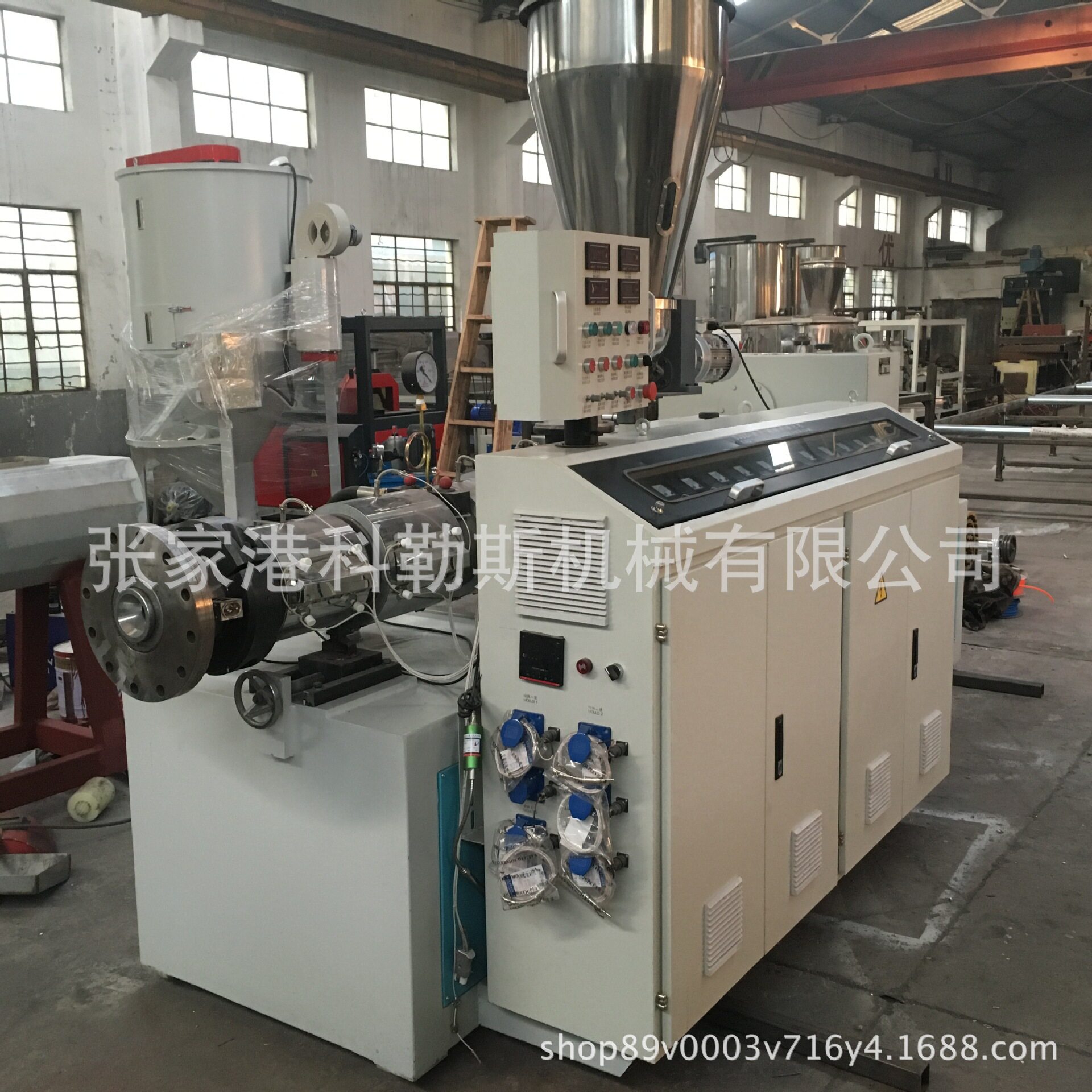 PPR PE MPP塑料管材型材挤出生产线 PEX PB电力管地暖管生产线