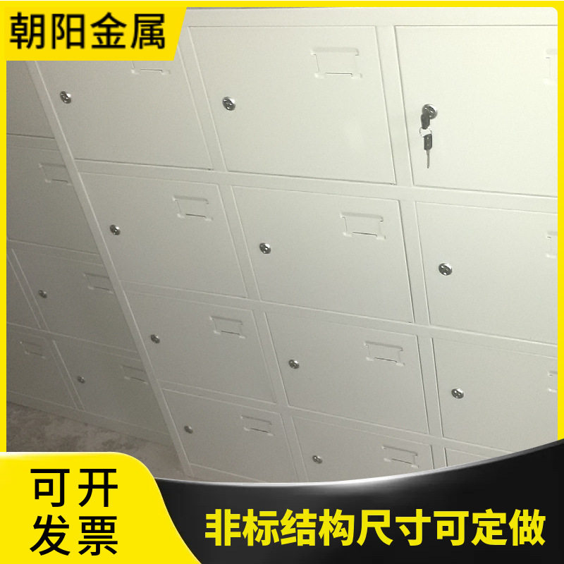 江苏加厚多门钢制储物柜多格子员工车间带锁碗柜更衣柜厂房鞋柜