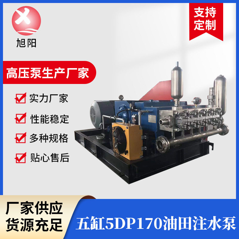 江浙沪现货供应五缸5DP170油田注水往复泵石油化工三柱塞高压泵