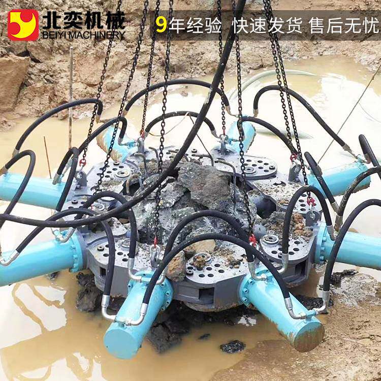 破桩机厂家 破水泥桩柱机械 快速破桩头的机械 机械破桩设备