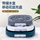 防烂根可移动花盆托盘带轮盆栽底座加厚塑料万向轮带接水盘抽屉盒