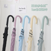 8骨长柄雨伞女ins 风加大加固双人男日系加厚抗风大号自动直杆伞