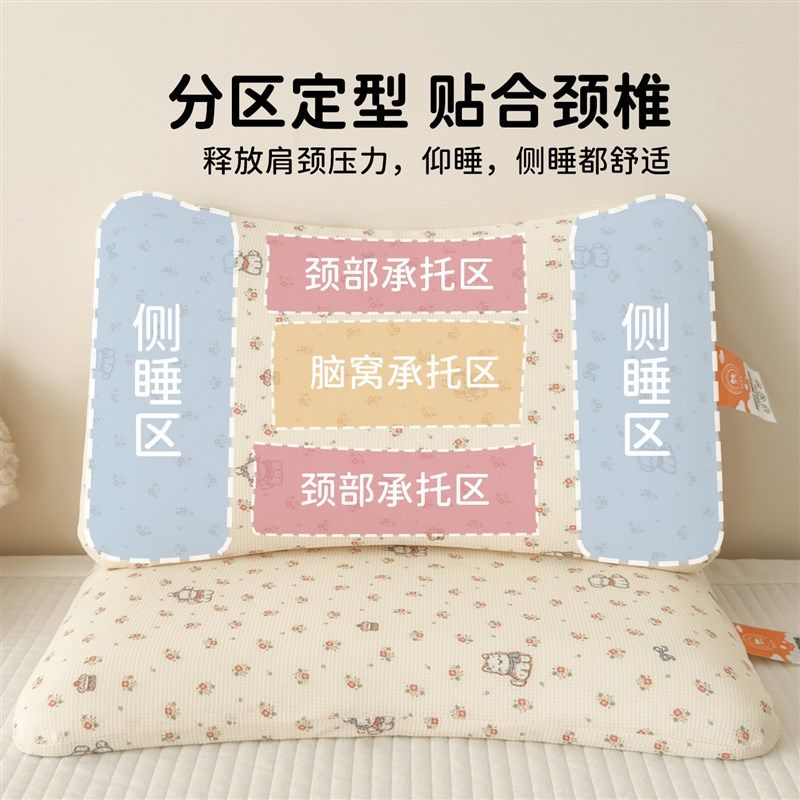 精选记忆棉枕头枕芯护颈椎助睡眠单人一只装家用男女枕头芯一对20,床上用品,枕头/枕芯,淘宝优惠券,粉丝福利购,淘宝优惠卷