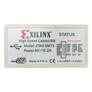 精选Xilinx下载器 赛灵思 仿真器 JTAG FPGA CPLD 独立ID SMT2 超