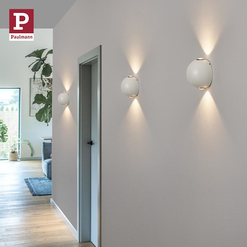 德国柏曼创意艺术壁灯客厅轻奢高级感卧室床头灯简约过道楼梯墙灯