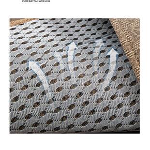 丝丝美凉席藤席商超水洗加厚冰藤席御蔓冰蔓三件套空调可折叠艾草