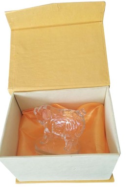 水晶12十二生肖生日礼物玻璃鼠牛虎兔龙蛇马羊猴鸡狗猪属相小摆件