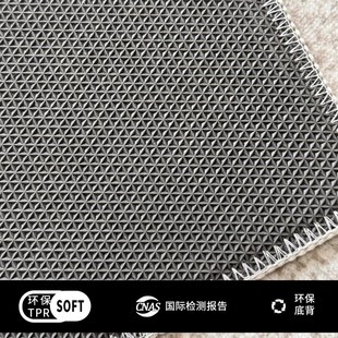 床边地毯客厅 卧室地毯整铺现代简约圈q绒秋冬家用地垫2024新款