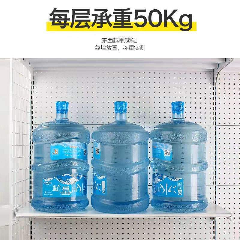 网红五金货架少女立式落地洞洞板多层书架家用简约学习置物架