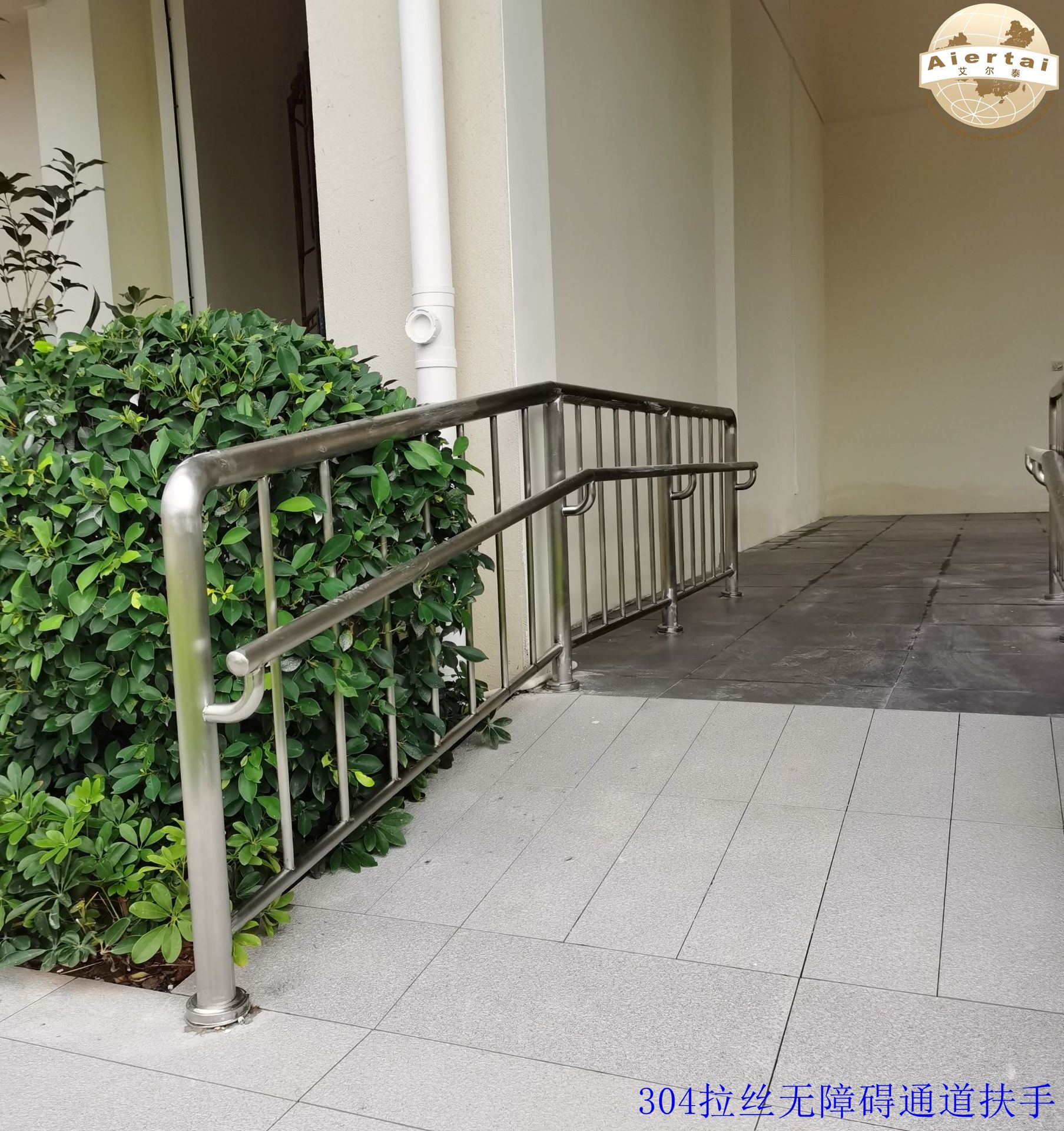 专注栏杆扶手护栏304拉丝面无障碍通道扶手屏风