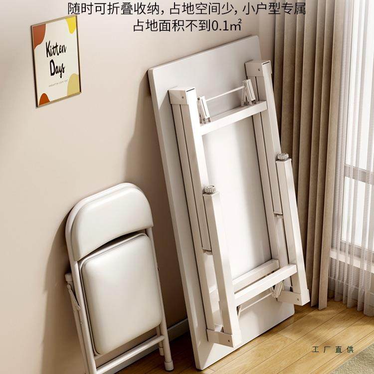 可折叠桌子简易出租屋书桌学习写字桌长方形家用办公电脑桌椅套装,金属材料及制品,金属加工件/五金加工件,淘宝优惠券,粉丝福利购,淘宝优惠卷
