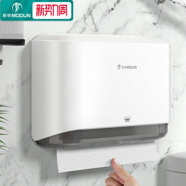 家用擦手纸盒挂壁式洗手间免打孔酒店卫生间厨房厕所一次性纸巾架