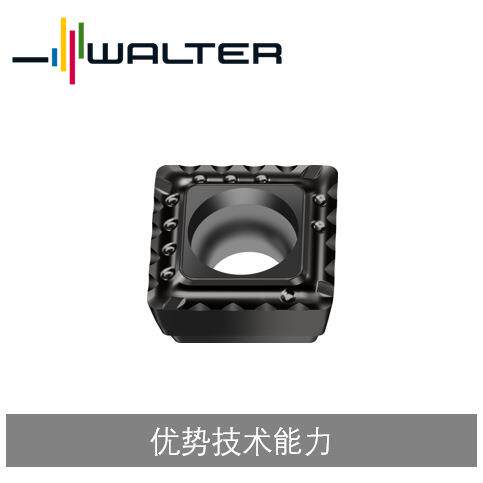 瓦尔特钻刀片 浅孔钻 可转位刀片 正方形 P484