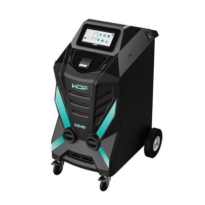 万得福X849汽车空调冷媒回收加注机双系统R134a/1234yf制冷剂回收