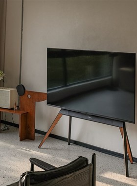 精选特悦视FITUEYES艺术电视支架落地适配55/65/75/85寸 立式电视