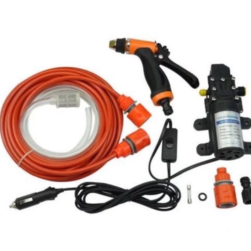 洗车泵高压12V车载套装便携式电动迷你简易空调清洗机汽车用