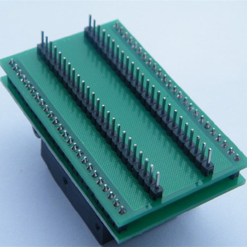 LQFP TQFP QFP48转DIP48座 编程器烧录座 测试座 0.5mm间距