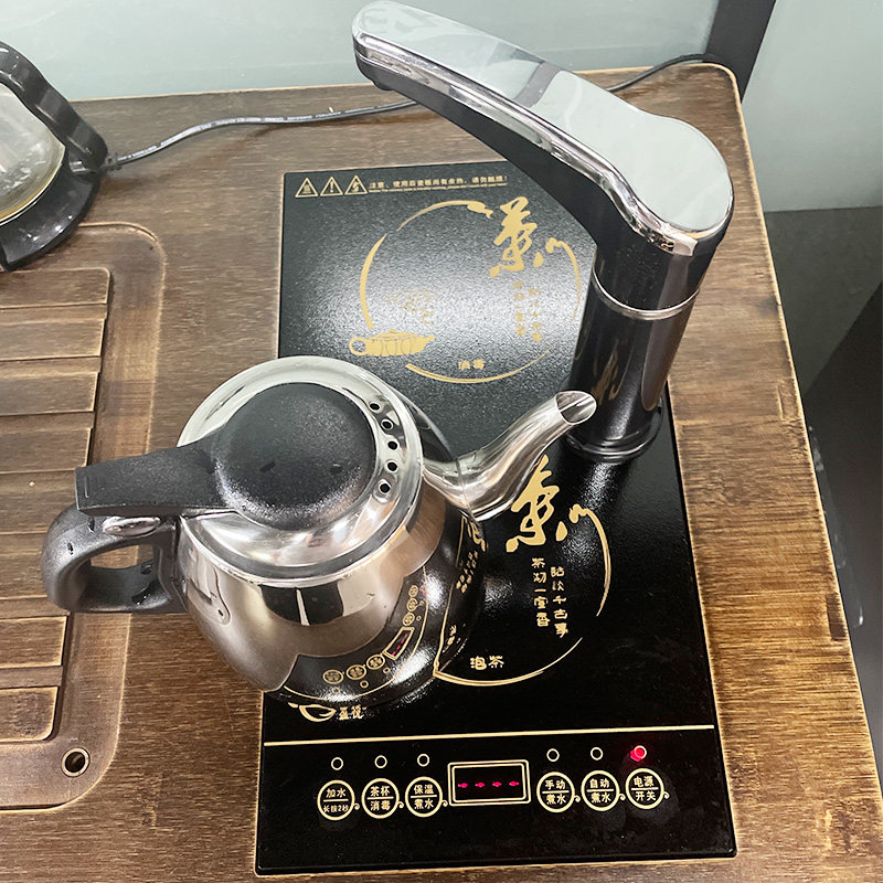 精选盈悦平板电磁茶炉泡茶电磁炉嵌入式茶桌茶台茶具烧水壶平底烧