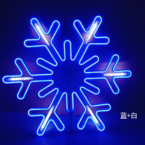 LED户外柔性灯带雪花流星雨节庭景观户外工程挂件灯圣诞挂树灯
