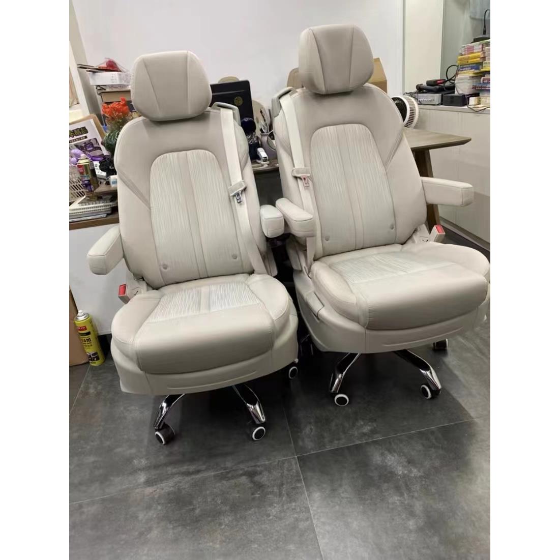 别克gl8座椅改装办公椅家用653t652tES电脑椅学生电竞椅专用支架