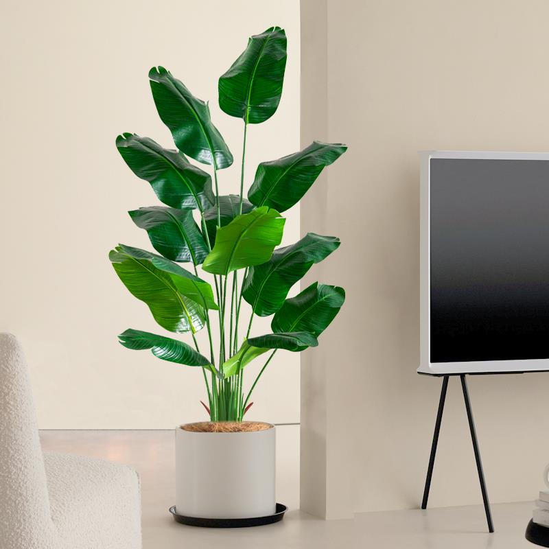 北欧ins风仿真植物仿生绿植盆栽旅人蕉室内客厅落地沙发装饰摆件