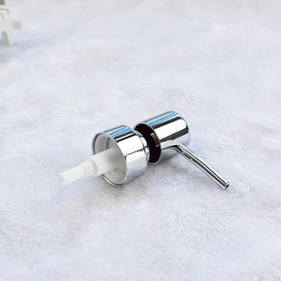 塑料泵头金属不锈钢喷头 电镀银色金色 5DECO 5D家居乳液瓶按压头